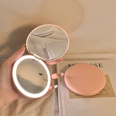 Cosmetic Mirror Portable Led Makeup Box With Light